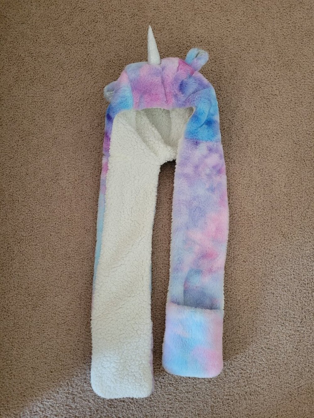New Girls Hooded Scarf